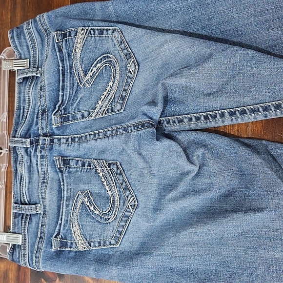 Silver Jeans Blue Straight Leg Denim - Picture 4 of 10